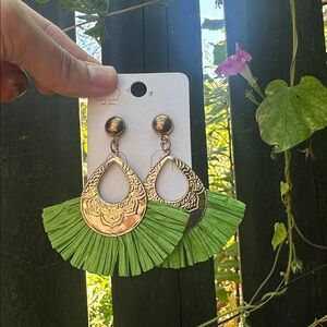 Raffia Statement Earrings ✨✨✨